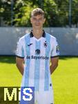 20.07.2025, Fussball 3. Liga 2025/2026, TSV 1860 Mnchen, Portrttermin 2025/2026, Mannschaftsfoto an der Grnwalderstrasse, Mnchen. Manuel Pfeifer; TSV 1860 Mnchen

