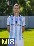 20.07.2025, Fussball 3. Liga 2025/2026, TSV 1860 Mnchen, Portrttermin 2025/2026, Mannschaftsfoto an der Grnwalderstrasse, Mnchen. Philipp Maier; TSV 1860 Mnchen

