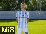 20.07.2025, Fussball 3. Liga 2025/2026, TSV 1860 Mnchen, Portrttermin 2025/2026, Mannschaftsfoto an der Grnwalderstrasse, Mnchen. Philipp Maier; TSV 1860 Mnchen

