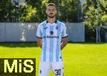 20.07.2025, Fussball 3. Liga 2025/2026, TSV 1860 Mnchen, Portrttermin 2025/2026, Mannschaftsfoto an der Grnwalderstrasse, Mnchen. Maximilian Wolfram; TSV 1860 Mnchen
 
