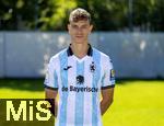 20.07.2025, Fussball 3. Liga 2025/2026, TSV 1860 Mnchen, Portrttermin 2025/2026, Mannschaftsfoto an der Grnwalderstrasse, Mnchen. Manuel Pfeifer; TSV 1860 Mnchen

