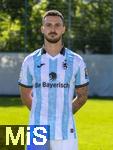 20.07.2025, Fussball 3. Liga 2025/2026, TSV 1860 Mnchen, Portrttermin 2025/2026, Mannschaftsfoto an der Grnwalderstrasse, Mnchen. Maximilian Wolfram; TSV 1860 Mnchen
 
