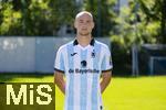 20.07.2025, Fussball 3. Liga 2025/2026, TSV 1860 Mnchen, Portrttermin 2025/2026, Mannschaftsfoto an der Grnwalderstrasse, Mnchen. Lasse Famann; TSV 1860 Mnchen

