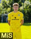 20.07.2025, Fussball 3. Liga 2025/2026, TSV 1860 Mnchen, Portrttermin 2025/2026, Mannschaftsfoto an der Grnwalderstrasse, Mnchen. Torwart Paul Bachmann; TSV 1860 Mnchen

