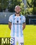 20.07.2025, Fussball 3. Liga 2025/2026, TSV 1860 Mnchen, Portrttermin 2025/2026, Mannschaftsfoto an der Grnwalderstrasse, Mnchen. Patrick Hobsch; TSV 1860 Mnchen

