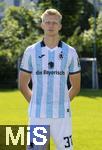 20.07.2025, Fussball 3. Liga 2025/2026, TSV 1860 Mnchen, Portrttermin 2025/2026, Mannschaftsfoto an der Grnwalderstrasse, Mnchen. Raphael Schifferl; TSV 1860 Mnchen
