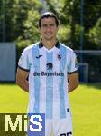 20.07.2025, Fussball 3. Liga 2025/2026, TSV 1860 Mnchen, Portrttermin 2025/2026, Mannschaftsfoto an der Grnwalderstrasse, Mnchen. Tunay Deniz; TSV 1860 Mnchen

