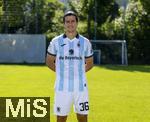 20.07.2025, Fussball 3. Liga 2025/2026, TSV 1860 Mnchen, Portrttermin 2025/2026, Mannschaftsfoto an der Grnwalderstrasse, Mnchen. Tunay Deniz; TSV 1860 Mnchen

