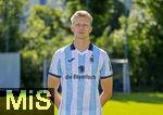 20.07.2025, Fussball 3. Liga 2025/2026, TSV 1860 Mnchen, Portrttermin 2025/2026, Mannschaftsfoto an der Grnwalderstrasse, Mnchen. Raphael Schifferl; TSV 1860 Mnchen
