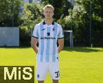 20.07.2025, Fussball 3. Liga 2025/2026, TSV 1860 Mnchen, Portrttermin 2025/2026, Mannschaftsfoto an der Grnwalderstrasse, Mnchen. Raphael Schifferl; TSV 1860 Mnchen

