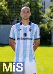 20.07.2025, Fussball 3. Liga 2025/2026, TSV 1860 Mnchen, Portrttermin 2025/2026, Mannschaftsfoto an der Grnwalderstrasse, Mnchen. Lasse Famann; TSV 1860 Mnchen

