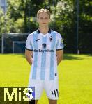 20.07.2025, Fussball 3. Liga 2025/2026, TSV 1860 Mnchen, Portrttermin 2025/2026, Mannschaftsfoto an der Grnwalderstrasse, Mnchen. Clemens Lippmann; TSV 1860 Mnchen

