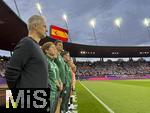 23.07.2025, UEFA Frauen-Europameisterschaft 2025 in der Schweiz. Halbfinale, Deutschland - Spanien, Im Stadion Letzigrund Zrich. Trainer Christian Wck (Deutschland) 
