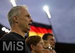 23.07.2025, UEFA Frauen-Europameisterschaft 2025 in der Schweiz. Halbfinale, Deutschland - Spanien, Im Stadion Letzigrund Zrich. Trainer Christian Wck (Deutschland) 