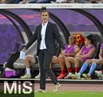 23.07.2025, UEFA Frauen-Europameisterschaft 2025 in der Schweiz. Halbfinale, Deutschland - Spanien, Im Stadion Letzigrund Zrich.Trainerin Montserrat Tome (Spanien) 