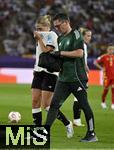 23.07.2025, UEFA Frauen-Europameisterschaft 2025 in der Schweiz. Halbfinale, Deutschland - Spanien, Im Stadion Letzigrund Zrich. Rebecca Knaak (Deutschland) angeschlagen