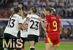 23.07.2025, UEFA Frauen-Europameisterschaft 2025 in der Schweiz. Halbfinale, Deutschland - Spanien, Im Stadion Letzigrund Zrich. Esther Gonzalez (Spanien) zeigt mit dem Daumen nach obens