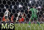 23.07.2025, UEFA Frauen-Europameisterschaft 2025 in der Schweiz. Halbfinale, Deutschland - Spanien, Im Stadion Letzigrund Zrich.Esther Gonzalez (Spanien) gegen Torhterin Ann-Katrin Berger (Deutschland) 
