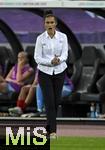 23.07.2025, UEFA Frauen-Europameisterschaft 2025 in der Schweiz. Halbfinale, Deutschland - Spanien, Im Stadion Letzigrund Zrich. Trainerin Montserrat Tome (Spanien) unzufrieden