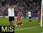 23.07.2025, UEFA Frauen-Europameisterschaft 2025 in der Schweiz. Halbfinale, Deutschland - Spanien, Im Stadion Letzigrund Zrich. Carlotta Wamser (Deutschland) unzufrieden