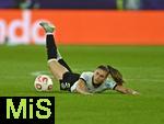 23.07.2025, UEFA Frauen-Europameisterschaft 2025 in der Schweiz. Halbfinale, Deutschland - Spanien, Im Stadion Letzigrund Zrich. Jule Brand (Deutschland) am Boden