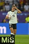23.07.2025, UEFA Frauen-Europameisterschaft 2025 in der Schweiz. Halbfinale, Deutschland - Spanien, Im Stadion Letzigrund Zrich. Selina Cerci (Deutschland) unzufrieden