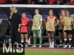 23.07.2025, UEFA Frauen-Europameisterschaft 2025 in der Schweiz. Halbfinale, Deutschland - Spanien, Im Stadion Letzigrund Zrich. Trainer Christian Wck (Deutschland) nachdenklich.
