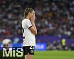 23.07.2025, UEFA Frauen-Europameisterschaft 2025 in der Schweiz. Halbfinale, Deutschland - Spanien, Im Stadion Letzigrund Zrich. v.l. Jule Brand (Deutschland) ist traurig