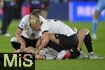 23.07.2025, UEFA Frauen-Europameisterschaft 2025 in der Schweiz. Halbfinale, Deutschland - Spanien, Im Stadion Letzigrund Zrich. Jule Brand (Deutschland) enttuscht am Boden.
