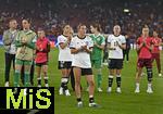 23.07.2025, UEFA Frauen-Europameisterschaft 2025 in der Schweiz. Halbfinale, Deutschland - Spanien, Im Stadion Letzigrund Zrich. Die deutschen sind enttuscht.