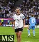 23.07.2025, UEFA Frauen-Europameisterschaft 2025 in der Schweiz. Halbfinale, Deutschland - Spanien, Im Stadion Letzigrund Zrich. Carlotta Wamser (Deutschland) frustriert nach einer vergebenen Torchance.