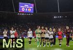 23.07.2025, UEFA Frauen-Europameisterschaft 2025 in der Schweiz. Halbfinale, Deutschland - Spanien, Im Stadion Letzigrund Zrich. Enttusche deutsche Spielerinnen nach der 0:1 Niederlage im Halbfinale, Selina Cerci (Deutschland), Sydney Lohmann (Deutschland), Torhterin Ena Mahmutovic (Deutschland), Torhterin Ena Mahmutovic (Deutschland), Janina Minge  (Deutschland),Sara Dbritz (Deutschland), Linda Dallmann (Deutschland), 