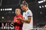 23.07.2025, UEFA Frauen-Europameisterschaft 2025 in der Schweiz. Halbfinale, Deutschland - Spanien, Im Stadion Letzigrund Zrich. Enttusche deutsche Spielerinnen nach der 0:1 Niederlage im Halbfinale, Selina Cerci (Deutschland) weinend bei den Fans 