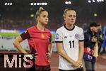 23.07.2025, UEFA Frauen-Europameisterschaft 2025 in der Schweiz. Halbfinale, Deutschland - Spanien, Im Stadion Letzigrund Zrich. Enttusche deutsche Spielerinnen nach der 0:1 Niederlage im Halbfinale, v.li: Giulia Gwinn (Deutschland) und Lea Schller (Deutschland) 