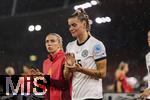 23.07.2025, UEFA Frauen-Europameisterschaft 2025 in der Schweiz. Halbfinale, Deutschland - Spanien, Im Stadion Letzigrund Zrich. Enttusche deutsche Spielerinnen nach der 0:1 Niederlage im Halbfinale, Selina Cerci (Deutschland) weinend bei den Fans 
