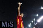 23.07.2025, UEFA Frauen-Europameisterschaft 2025 in der Schweiz. Halbfinale, Deutschland - Spanien, Im Stadion Letzigrund Zrich. Frustrierte deutsche Spielerinnen nach der Niederlage im Halbfinale, Torhterin Ann-Katrin Berger (Deutschland) 