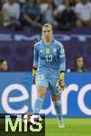 23.07.2025, UEFA Frauen-Europameisterschaft 2025 in der Schweiz. Halbfinale, Deutschland - Spanien, Im Stadion Letzigrund Zrich. Torhterin Catalina Coll (Spanien) 