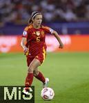 23.07.2025, UEFA Frauen-Europameisterschaft 2025 in der Schweiz. Halbfinale, Deutschland - Spanien, Im Stadion Letzigrund Zrich. Aitana Bonmati (Spanien) am Ball 