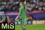 23.07.2025, UEFA Frauen-Europameisterschaft 2025 in der Schweiz. Halbfinale, Deutschland - Spanien, Im Stadion Letzigrund Zrich. Torhterin Ann-Katrin Berger (Deutschland) 