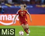 23.07.2025, UEFA Frauen-Europameisterschaft 2025 in der Schweiz. Halbfinale, Deutschland - Spanien, Im Stadion Letzigrund Zrich. Aitana Bonmati (Spanien) am Ball 