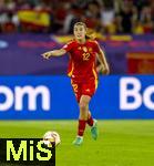23.07.2025, UEFA Frauen-Europameisterschaft 2025 in der Schweiz. Halbfinale, Deutschland - Spanien, Im Stadion Letzigrund Zrich. Patri Guijarro (Spanien) am Ball 