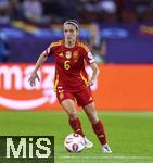 23.07.2025, UEFA Frauen-Europameisterschaft 2025 in der Schweiz. Halbfinale, Deutschland - Spanien, Im Stadion Letzigrund Zrich. Aitana Bonmati (Spanien) am Ball 