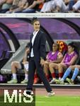23.07.2025, UEFA Frauen-Europameisterschaft 2025 in der Schweiz. Halbfinale, Deutschland - Spanien, Im Stadion Letzigrund Zrich. Trainerin Montserrat Tome (Spanien) 