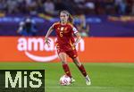 23.07.2025, UEFA Frauen-Europameisterschaft 2025 in der Schweiz. Halbfinale, Deutschland - Spanien, Im Stadion Letzigrund Zrich. Aitana Bonmati (Spanien) am Ball 