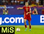 23.07.2025, UEFA Frauen-Europameisterschaft 2025 in der Schweiz. Halbfinale, Deutschland - Spanien, Im Stadion Letzigrund Zrich. Patri Guijarro (Spanien) am Ball 