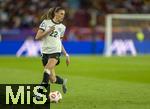 23.07.2025, UEFA Frauen-Europameisterschaft 2025 in der Schweiz. Halbfinale, Deutschland - Spanien, Im Stadion Letzigrund Zrich. Jule Brand (Deutschland) am Ball 