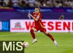 23.07.2025, UEFA Frauen-Europameisterschaft 2025 in der Schweiz. Halbfinale, Deutschland - Spanien, Im Stadion Letzigrund Zrich. Ona Batlle (Spanien) am Ball 
