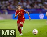 23.07.2025, UEFA Frauen-Europameisterschaft 2025 in der Schweiz. Halbfinale, Deutschland - Spanien, Im Stadion Letzigrund Zrich. Athenea (Spanien) am Ball 