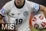 23.07.2025, UEFA Frauen-Europameisterschaft 2025 in der Schweiz. Halbfinale, Deutschland - Spanien, Im Stadion Letzigrund Zrich. Klara Bhl (Deutschland) DFB-Logo auf dem Trikot  