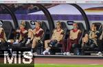 23.07.2025, UEFA Frauen-Europameisterschaft 2025 in der Schweiz. Halbfinale, Deutschland - Spanien, Im Stadion Letzigrund Zrich. Ersatzbank mit Linda Dallmann (Deutschland), Giulia Gwinn (Deutschland), Sarai Linder (Deutschland),  